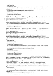Выписка из реестра лицензий
