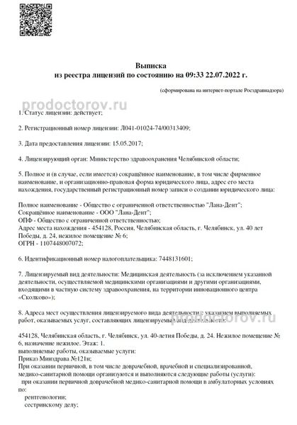 Лицензия Лицензия