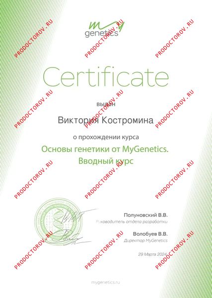 Документы и фотографии - Костромина В. А.