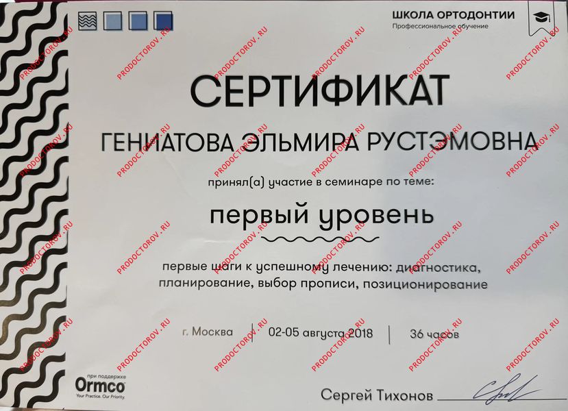 Документы и фотографии - Голомидова Э. Р.