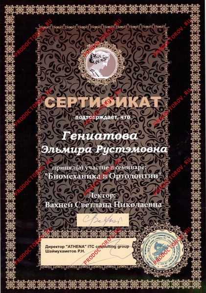 Документы и фотографии - Голомидова Э. Р.