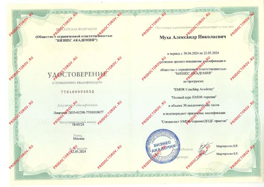 ДПДГ Муха А. Н. - ДПДГ