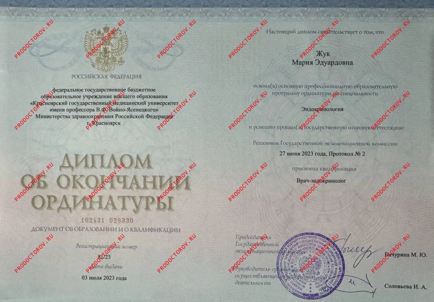 Документы и фотографии - Жук М. Э.