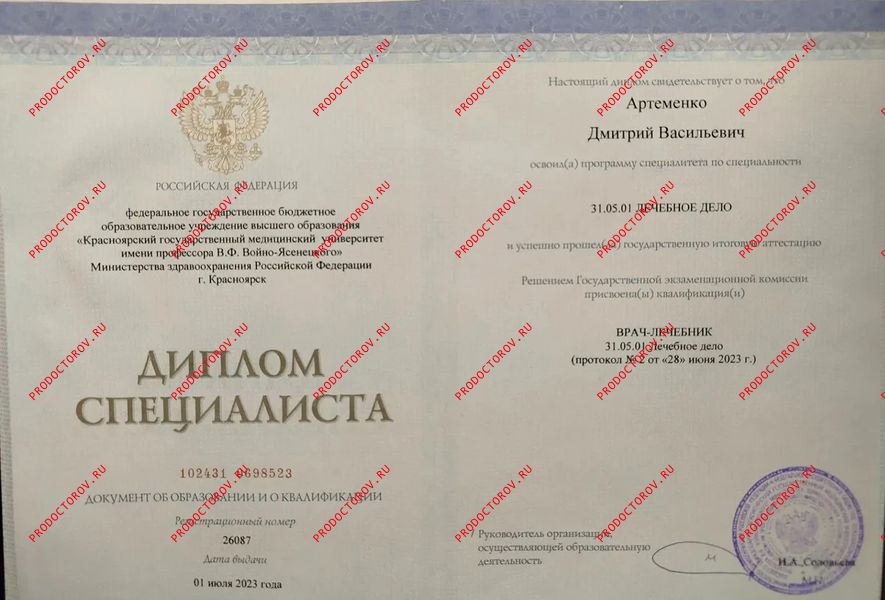 Документы и фотографии - Артеменко Д. В.