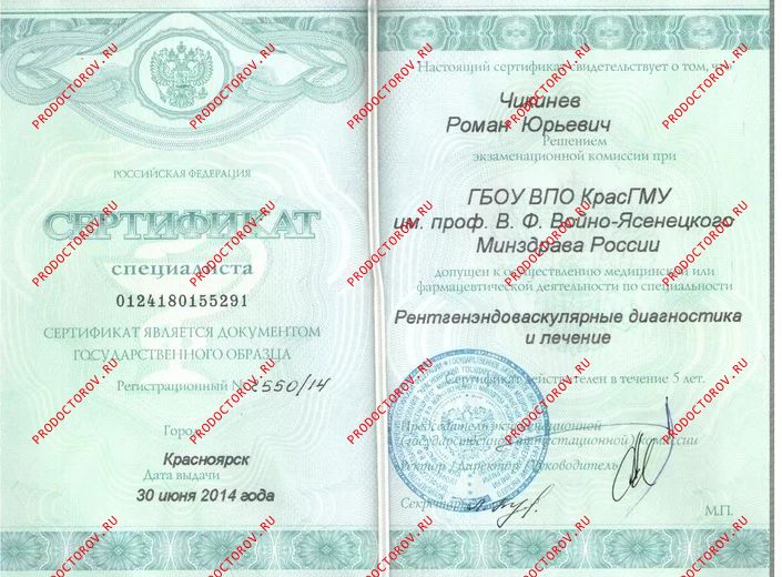 Документы и фотографии - Чикинев Р. Ю.
