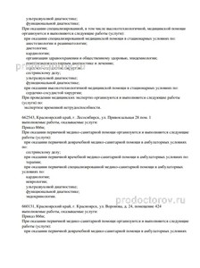 Выписка из реестра лицензий