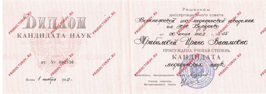 Документы и фотографии - Прибылова И. В.