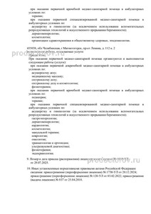 Выписка из реестра лицензий