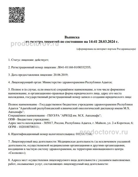 Лицензия Лицензия