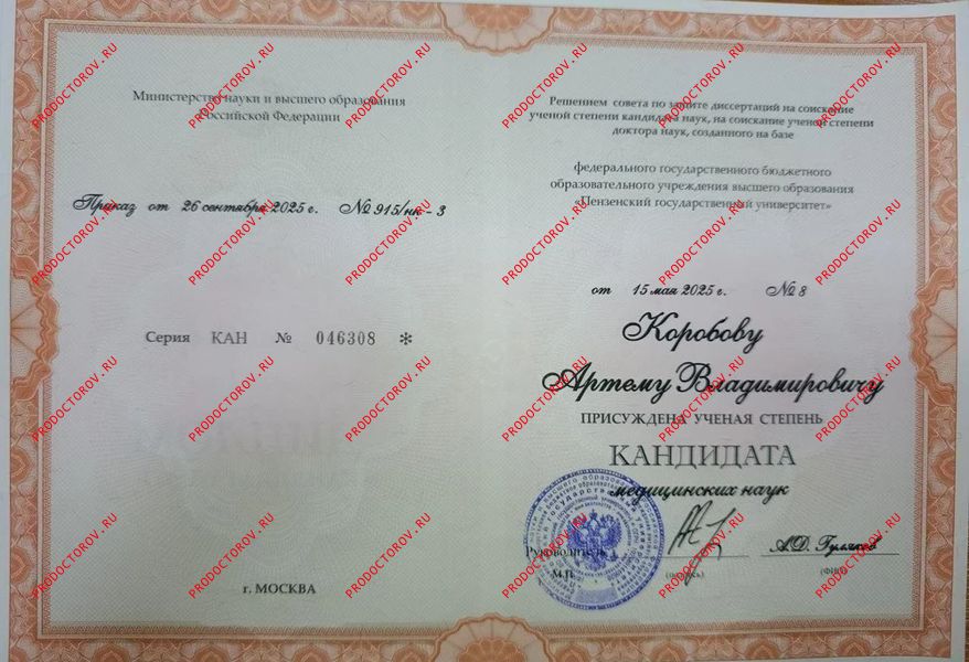 Документы и фотографии - Коробов А. В.