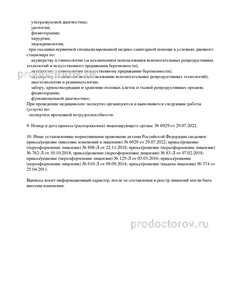 Выписка из реестра лицензий