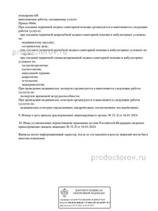 Выписка из реестра лицензий