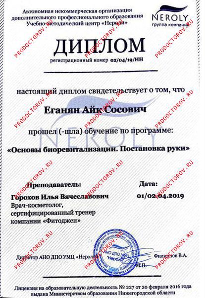 Еганян Айк Сосович, дерматолог - 78 отзывов | Электросталь - ПроДокторов