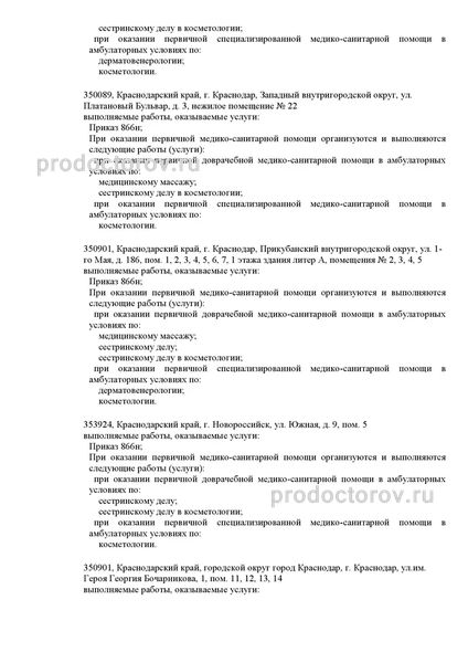 «Лазер Клиник» на Южной - 1 врач, 2 отзыва | Новороссийск - ПроДокторов