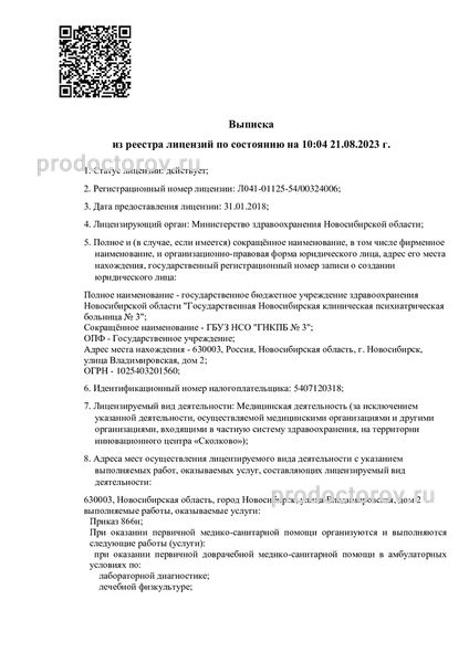 Психиатрическая больница №3 на Владимировской - 63 врача, 37 отзывов ...