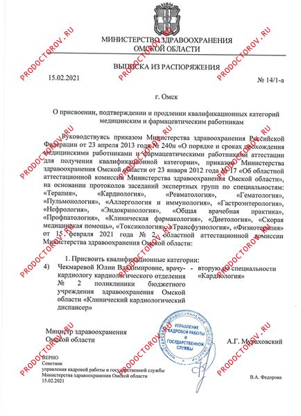Документы и фотографии - Чекмарева Ю. В.