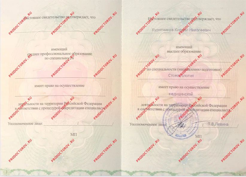 Документы и фотографии - Курятников К. Н.