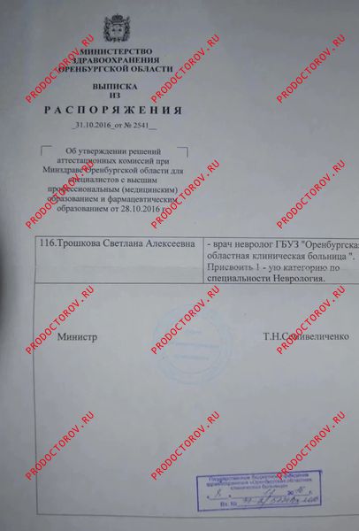 Документы и фотографии - Трошкова С. А.