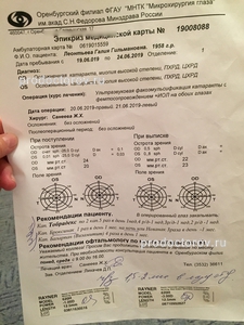 Операция по отслойке сетчатки в оренбурге отзывы