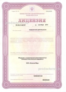Лицензия