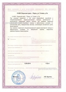 Лицензия
