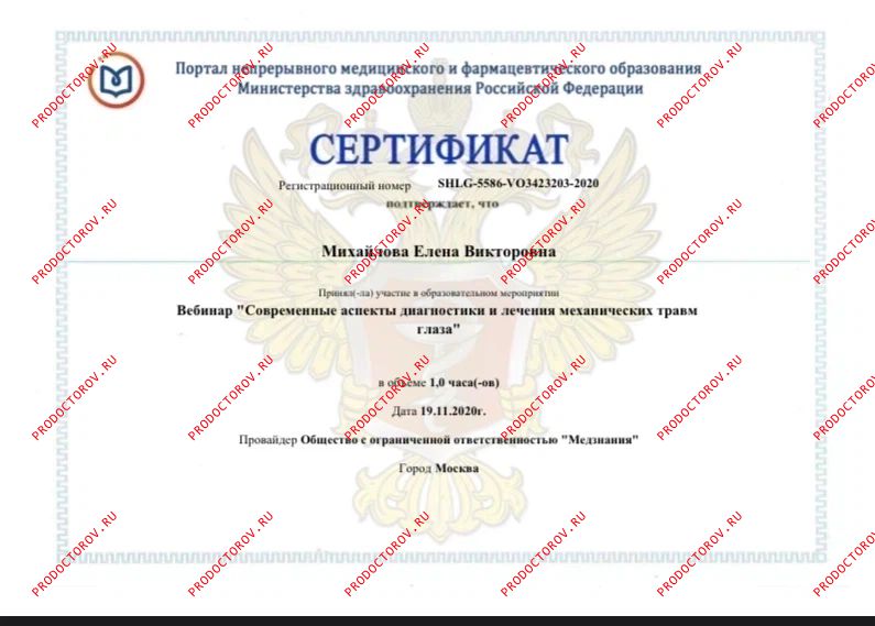 Документы и фотографии - Михайлова Е. В.