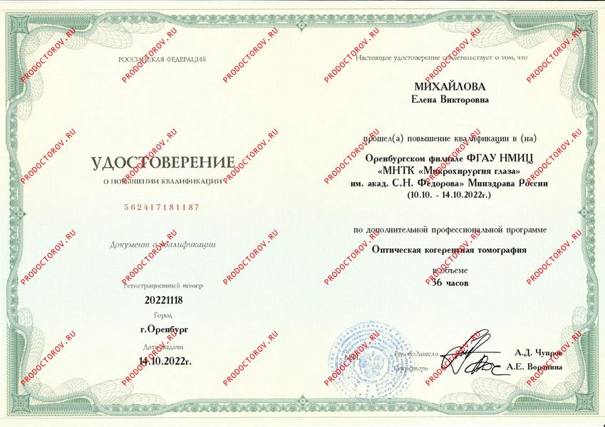 Документы и фотографии - Михайлова Е. В.