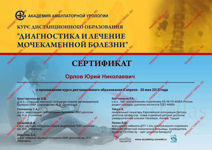 Документы и фотографии - Орлов Ю. Н.