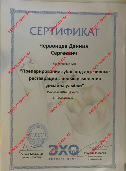 Документы и фотографии - Червонцев Д. С.