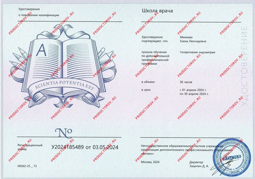 Документы и фотографии - Минеева Е. Л.