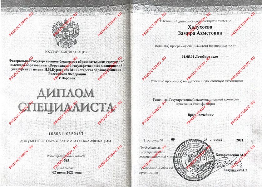 Документы и фотографии - Халухоева З. А.