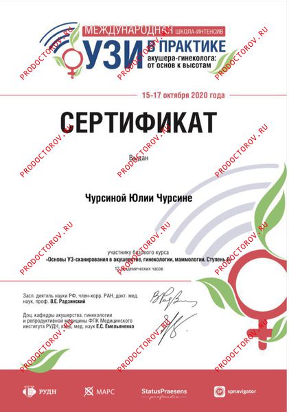 Документы и фотографии - Чурсина Ю. А.