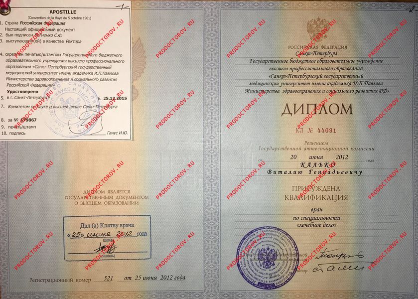 Документы и фотографии - Калько В. Г.