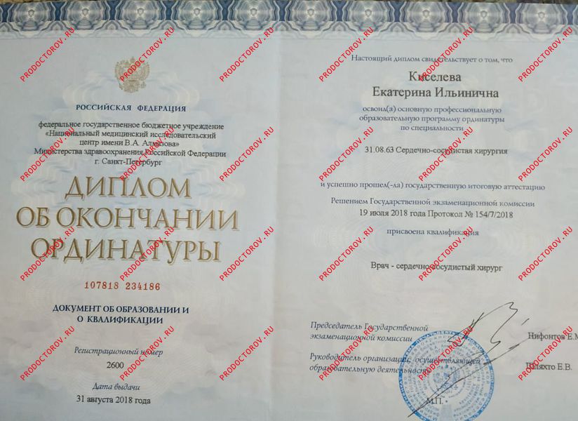 Документы и фотографии - Киселева Е. И.