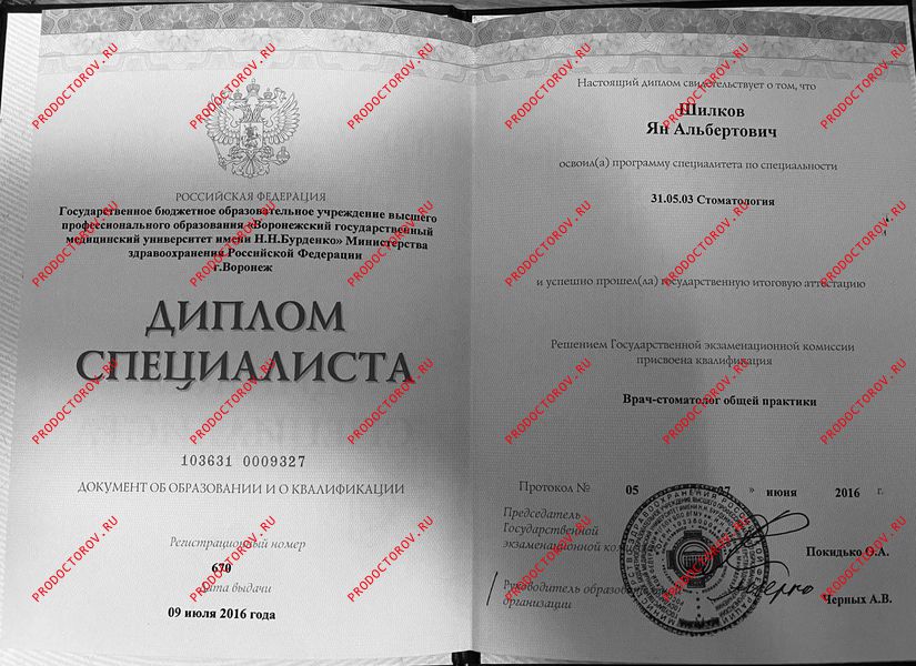 Документы и фотографии - Шилков Я. А.