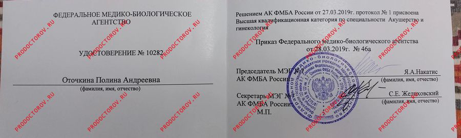 Документы и фотографии - Оточкина П. А.