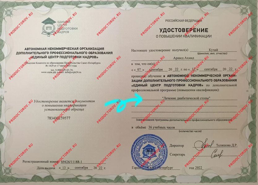 Лечение диабетической стопы Кучай А. А. - Лечение диабетической стопы
