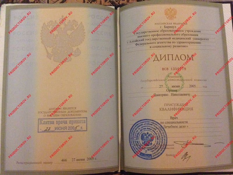 диплом Орлов Д. Н. - диплом