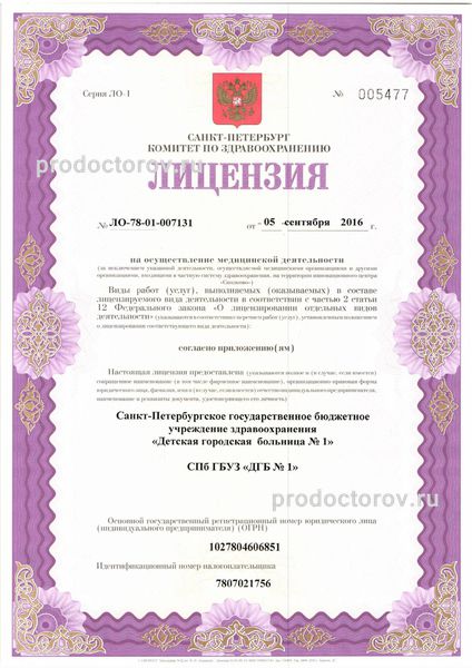 Детская больница №1 на Авангардной - 102 врача, 493 отзыва | Санкт ...