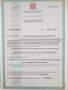 Лицензия