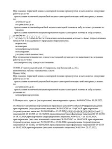 Выписка из реестра лицензий