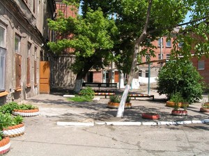 Территория больницы Территория больницы
