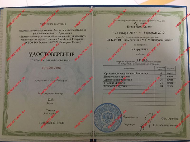 Документы и фотографии - Мурзина Е. Л.