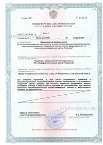 Лицензия на медицинскую деятельность стр.3