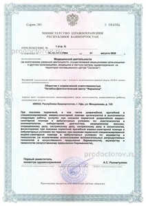Лицензия на медицинскую деятельность стр.4