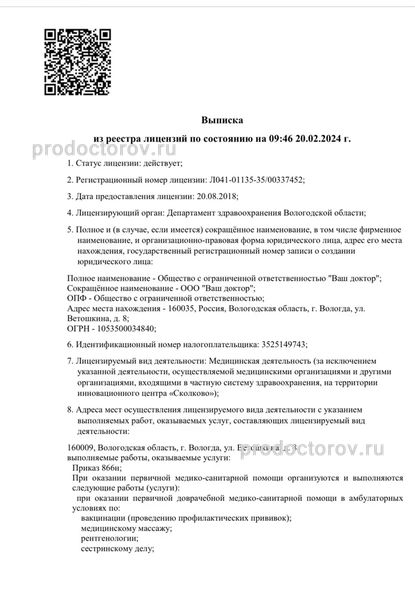 Где принимает врач сексолог — в Вологде