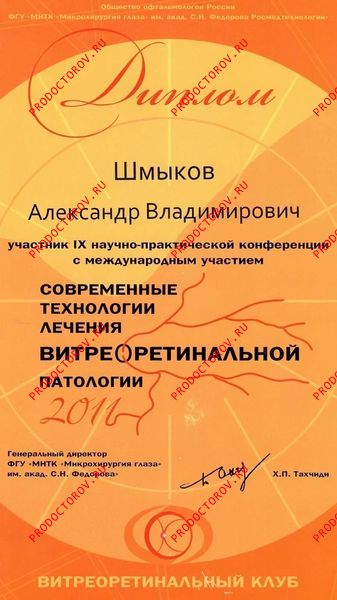 Документы и фотографии - Шмыков А. В.