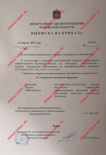 Документы и фотографии - Борлаков М. И.